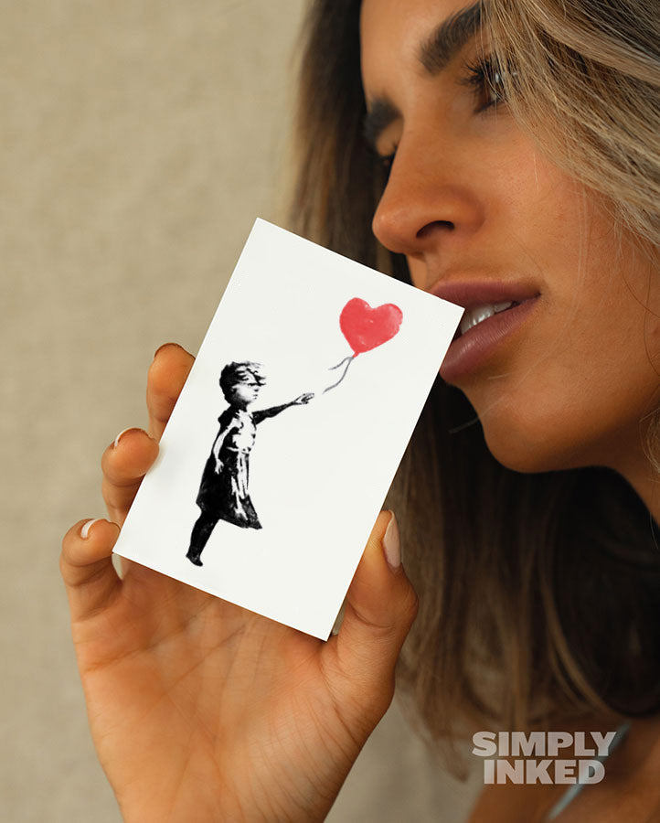 Balloon Girl Tattoo