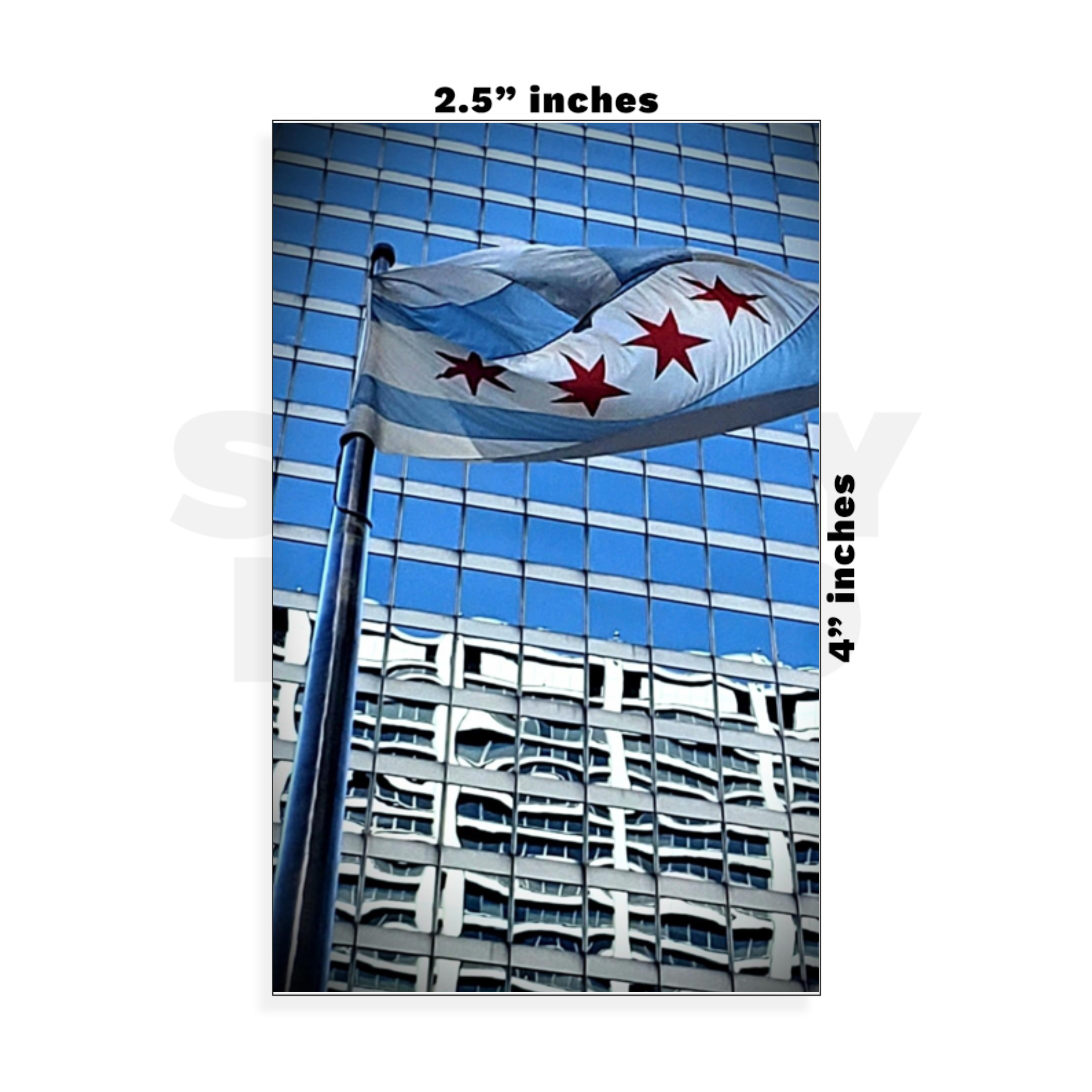 Custom Small - 2.5in x 4in