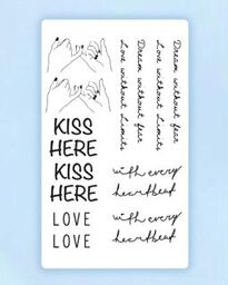 Love Me Temporary Tattoo Bundle