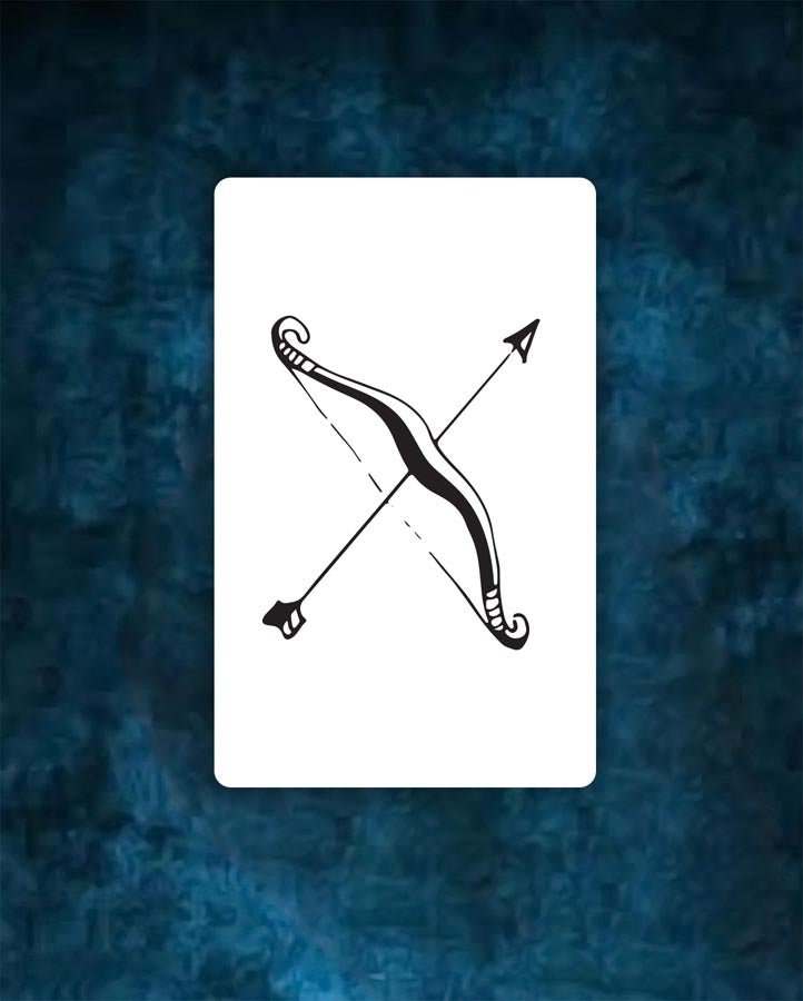 Bow and Arrow Tattoo - Semi Permanent