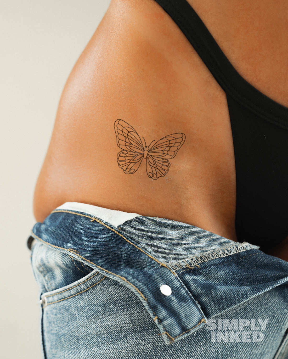 NEW Majestic Butterfly Tattoo