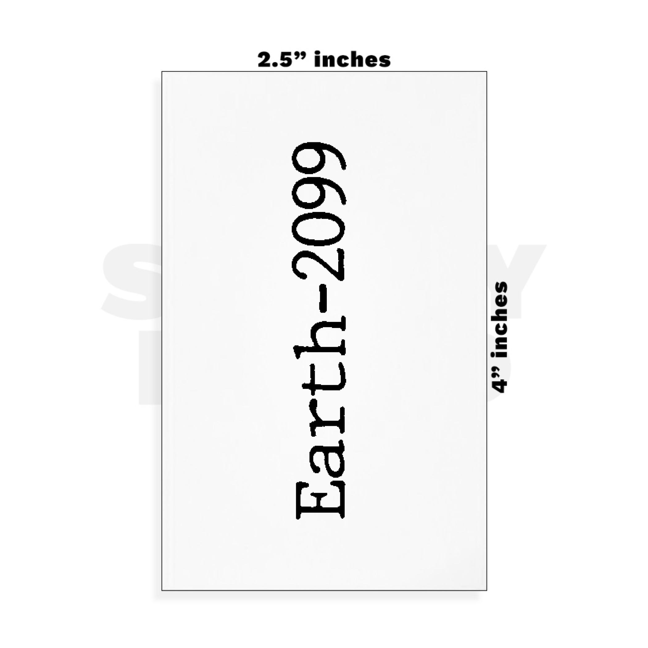 Custom Small - 2.5in x 4in