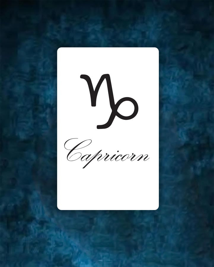 Capricorn Astrology Tattoo - Semi Permanent