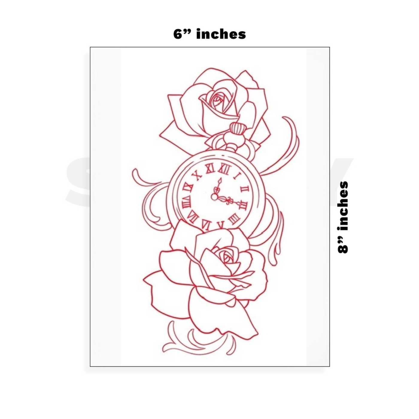 Custom Large - 6in x 8.5in