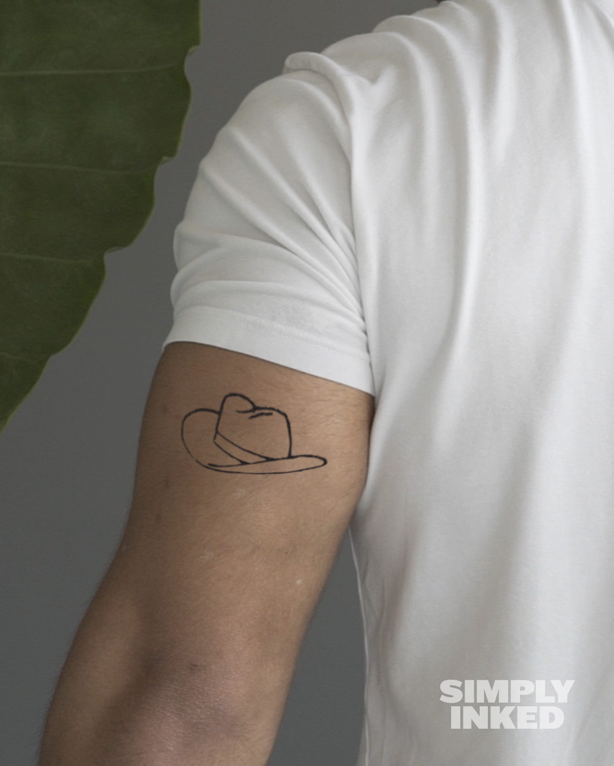 Cowboy Hat Tattoo