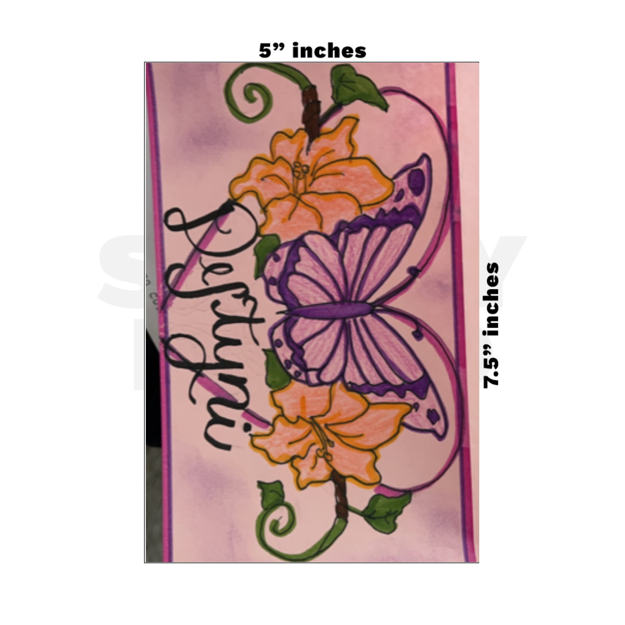 Custom Medium - 5in x 7.5in