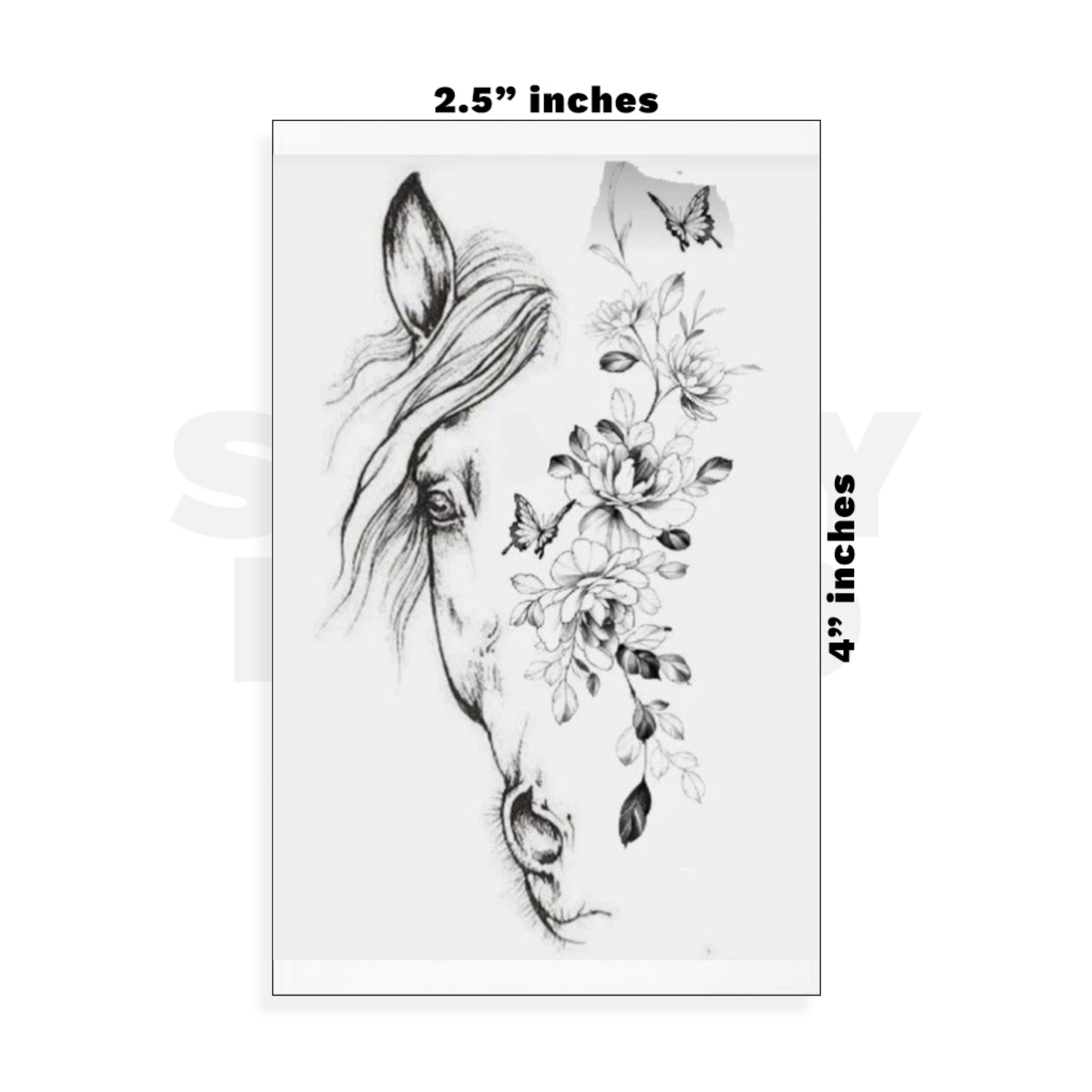 Custom Small - 2.5in x 4in