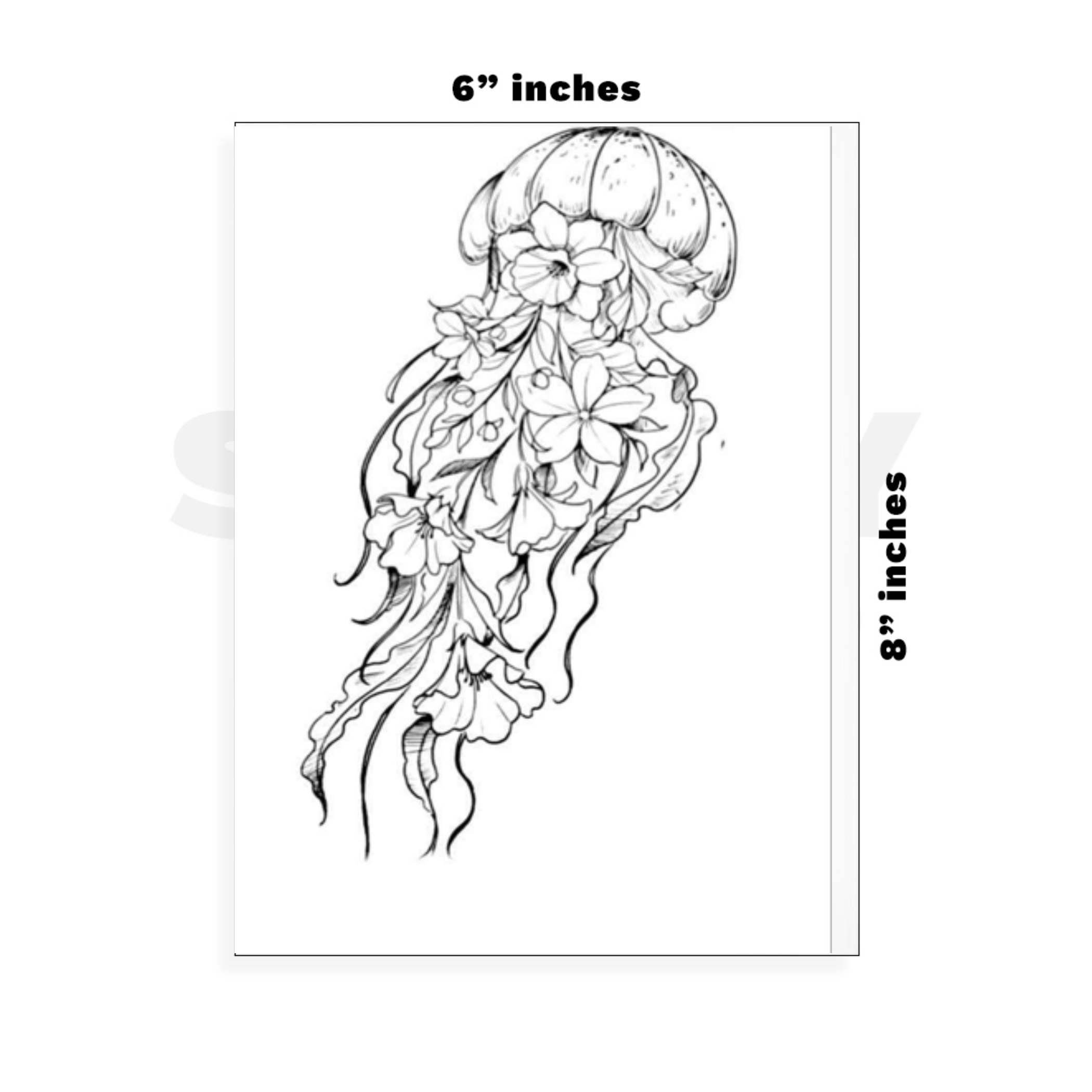 Custom Large - 6in x 8.5in