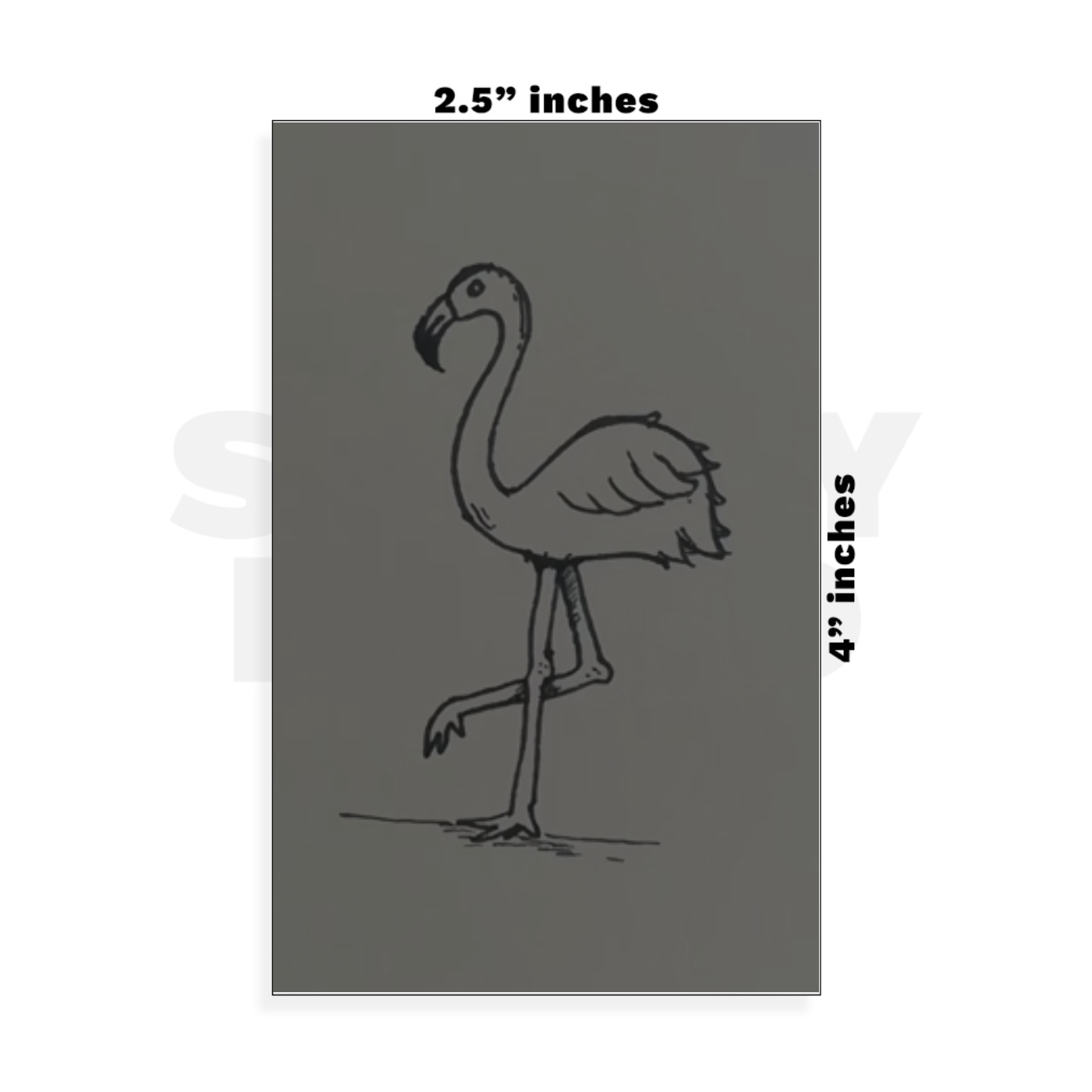 Custom Small - 2.5in x 4in