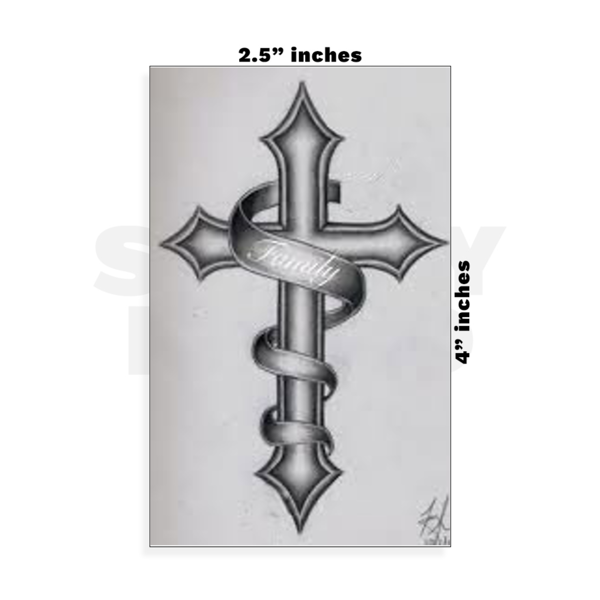 Custom Small - 2.5in x 4in