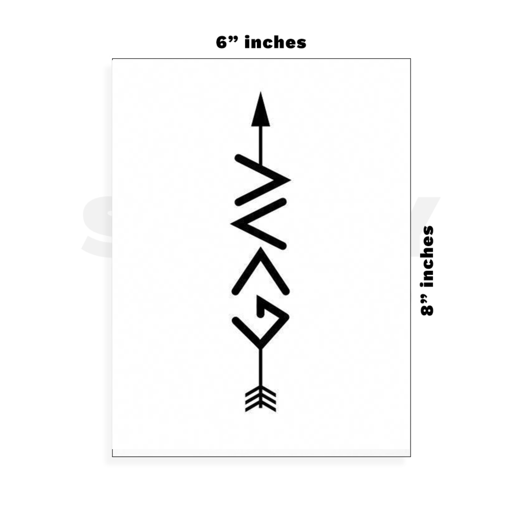 Custom Large - 6in x 8.5in