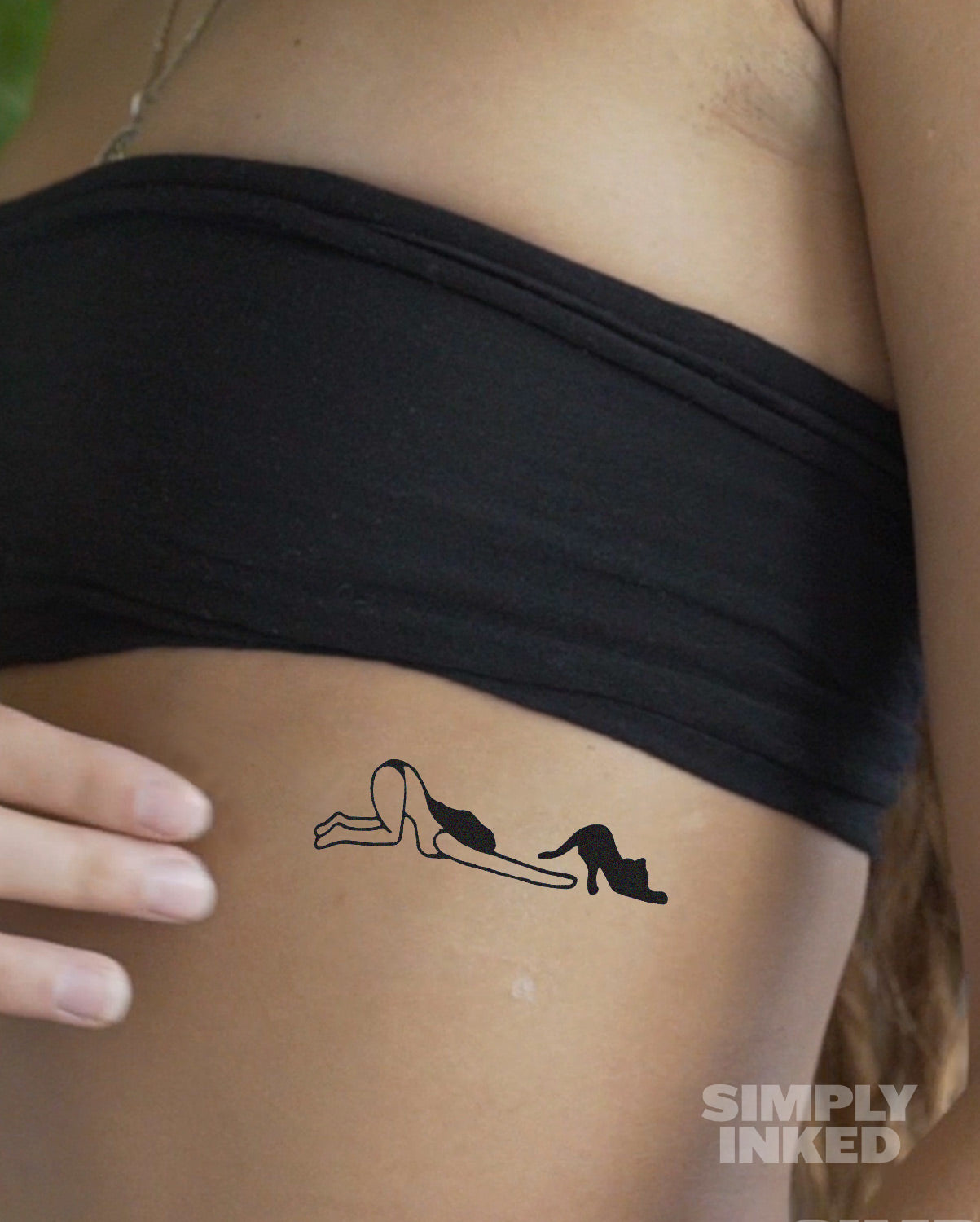 NEW Downward Dog Tattoo