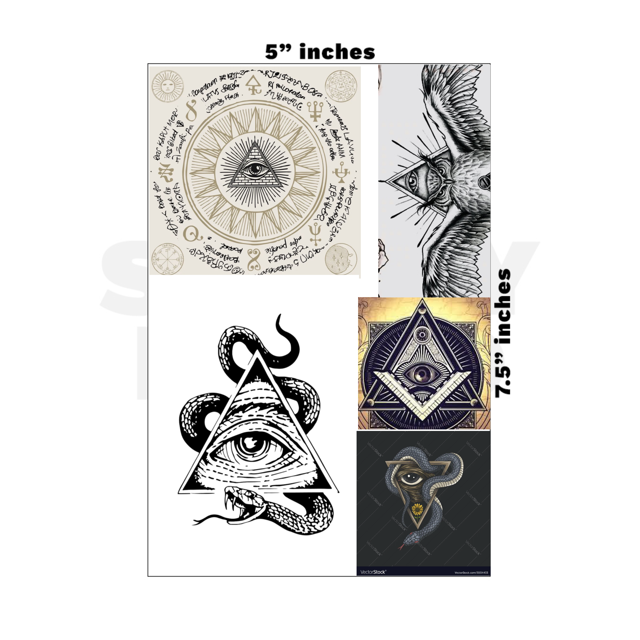 Custom Medium - 5in x 7.5in