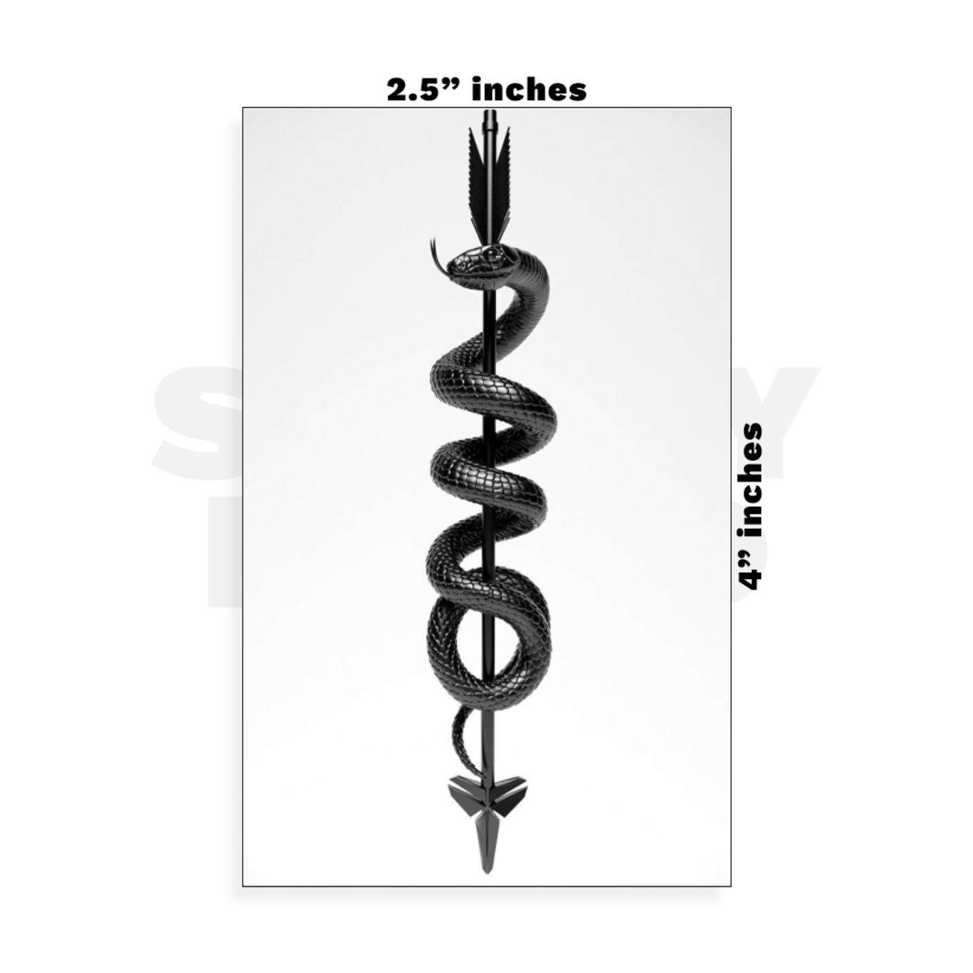 Custom Small - 2.5in x 4in