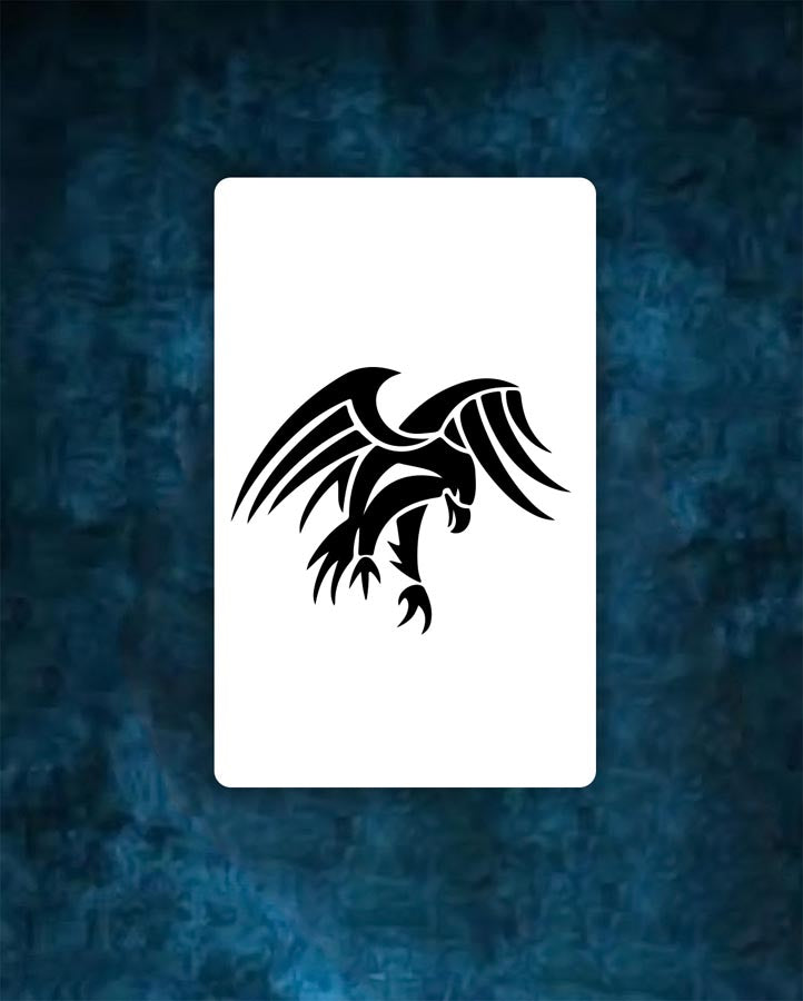 Tribal Eagle Tattoo - Semi Permanent