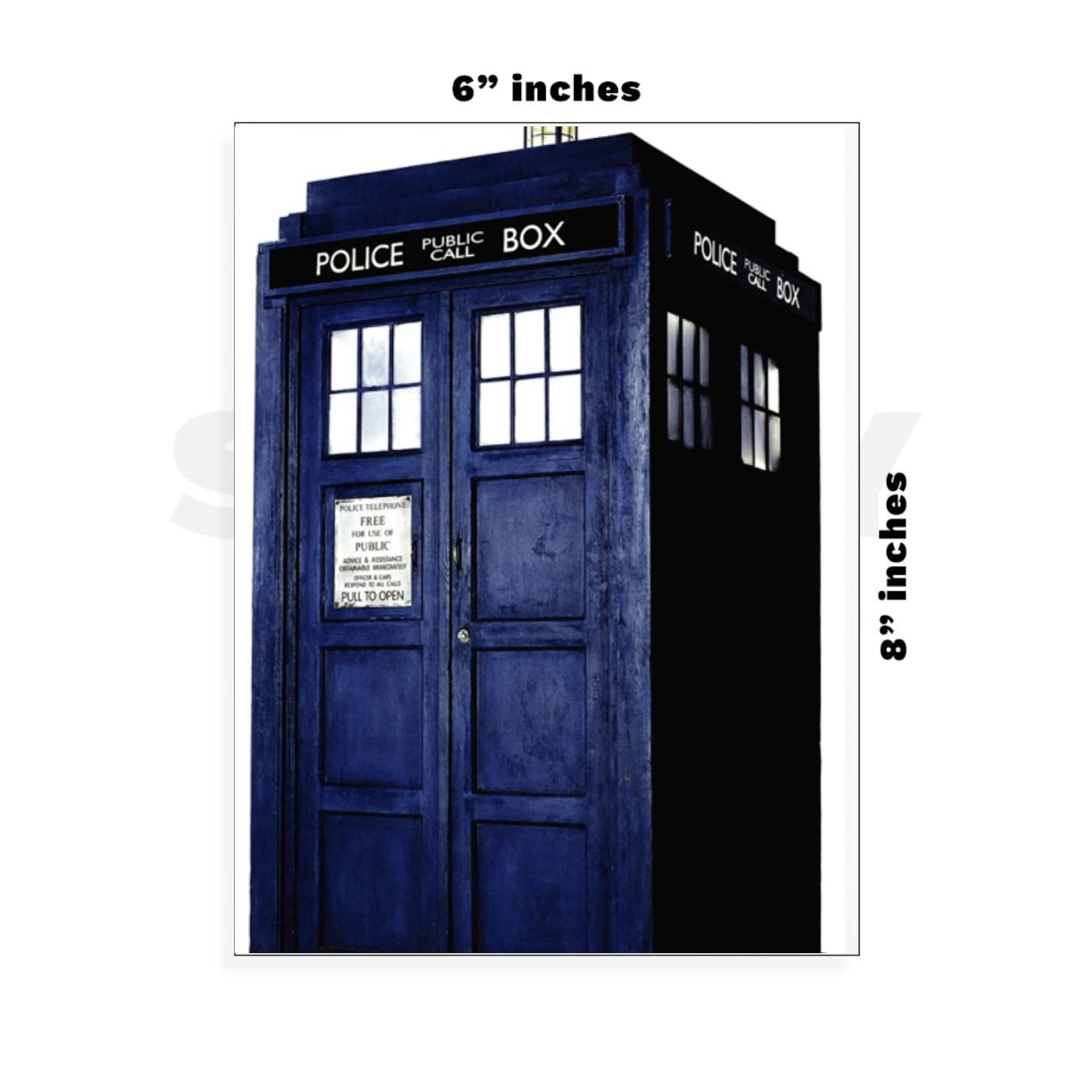 Custom Large - 6in x 8.5in