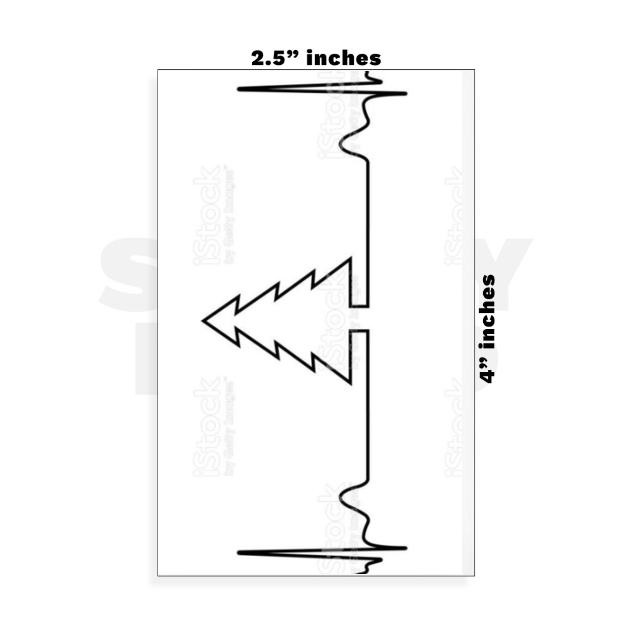 Custom Small - 2.5in x 4in