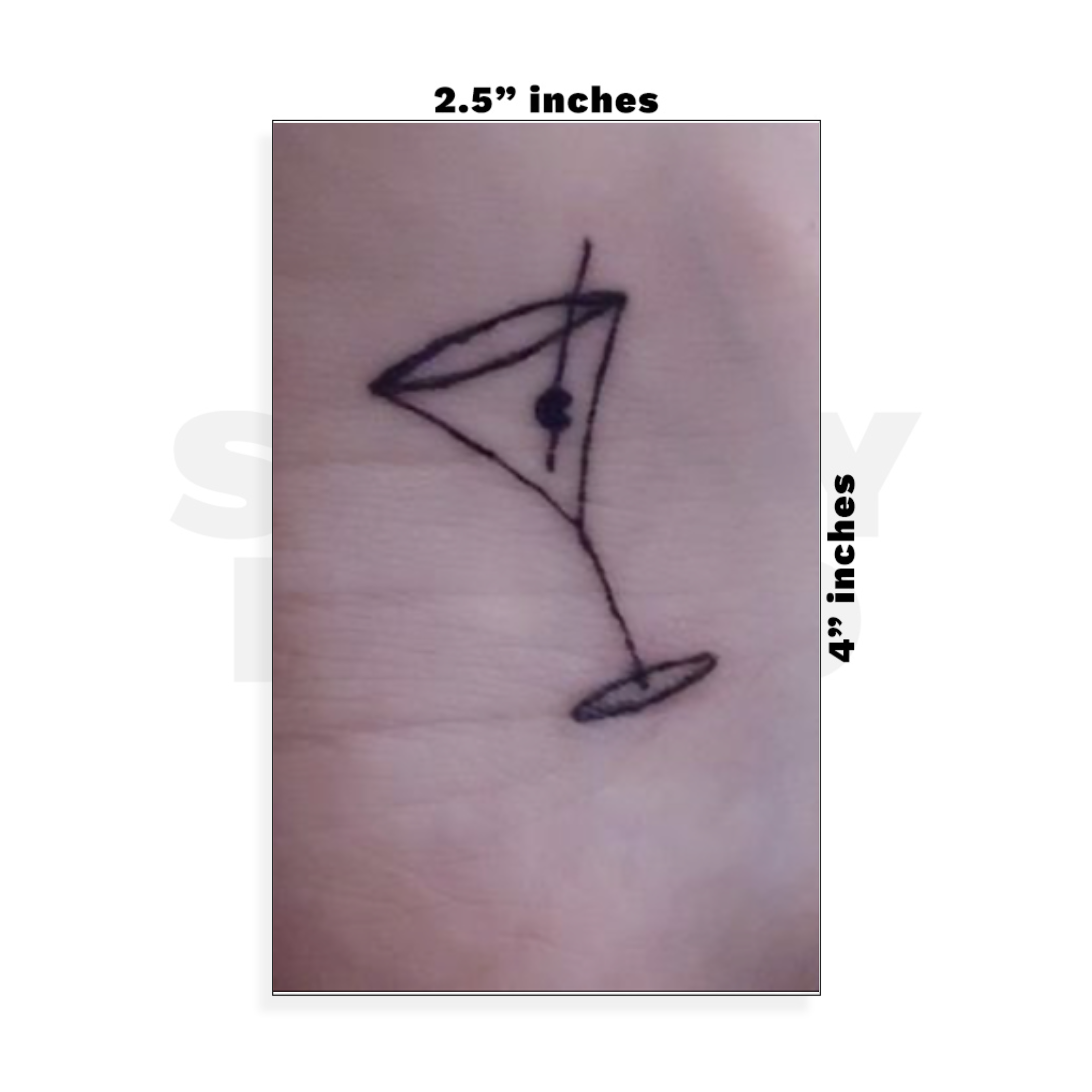 Custom Small - 2.5in x 4in