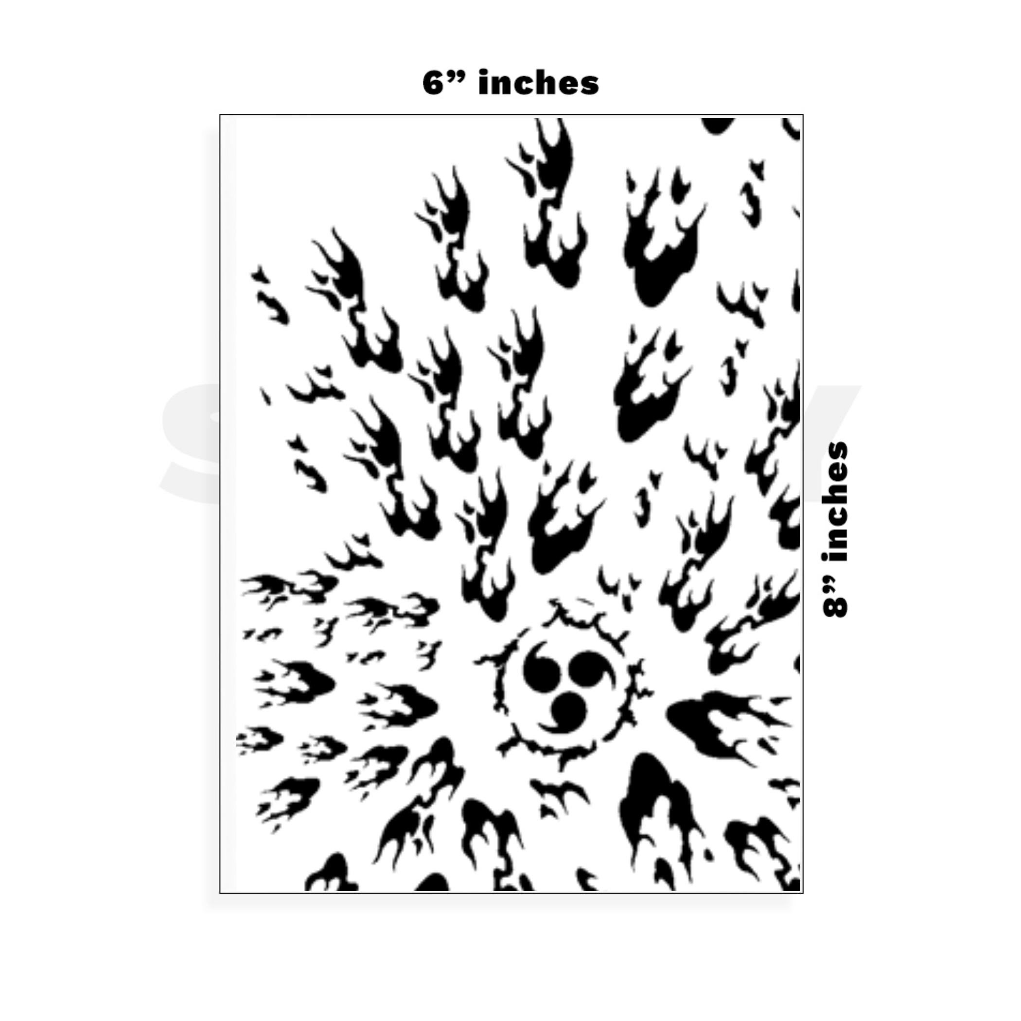 Custom Large - 6in x 8.5in