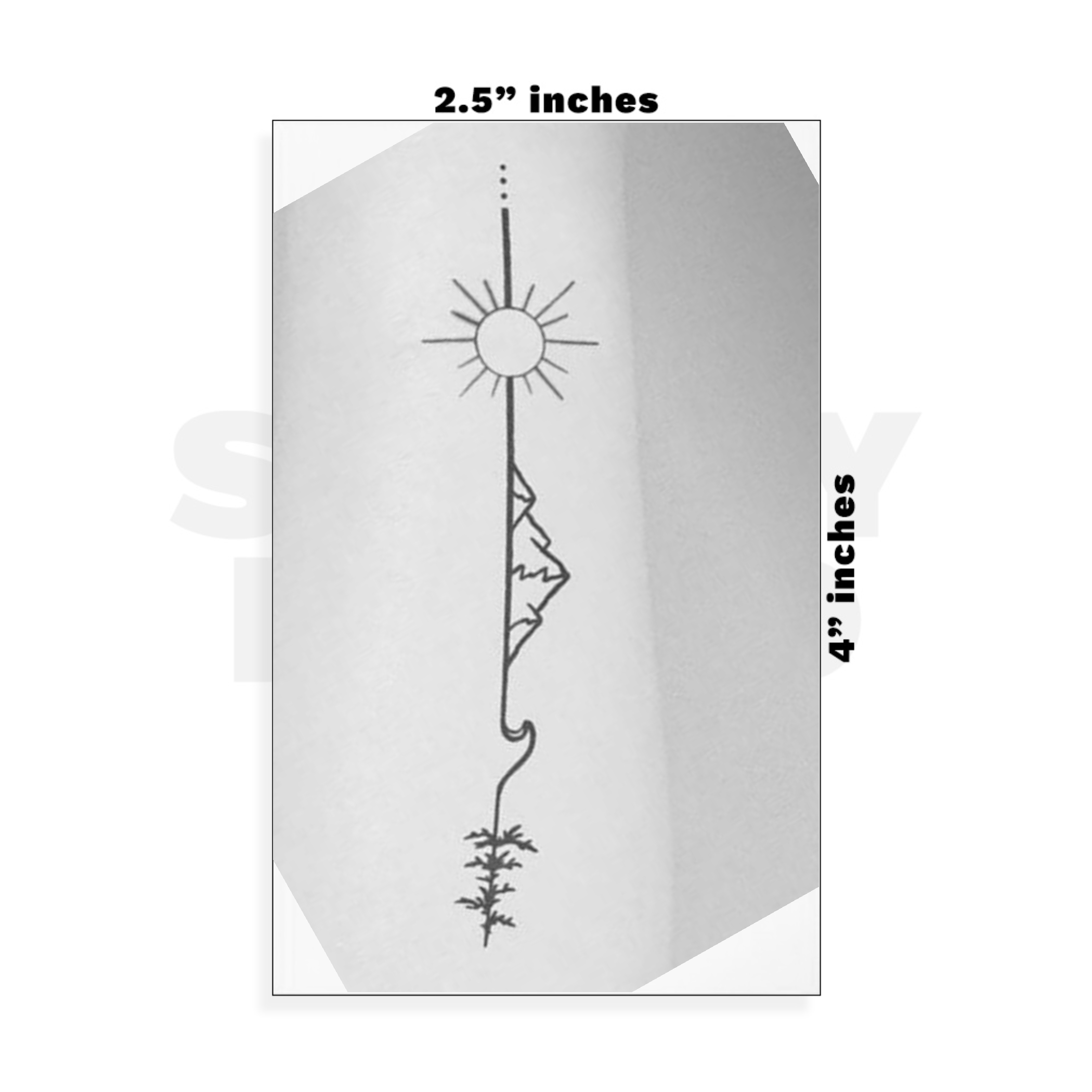 Custom Small - 2.5in x 4in