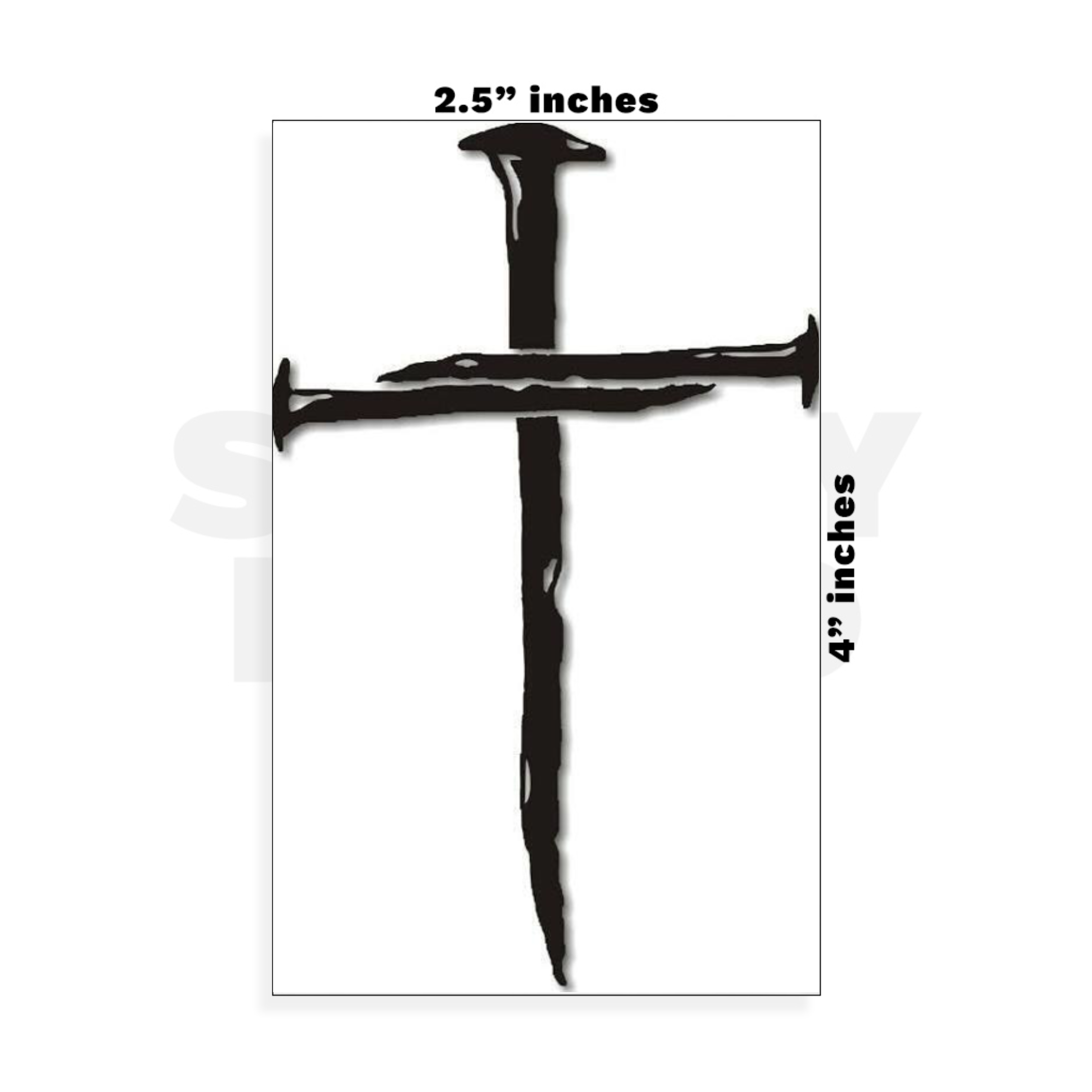 Custom Small - 2.5in x 4in