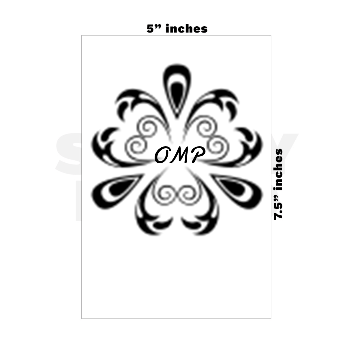 Custom Medium - 5in x 7.5in