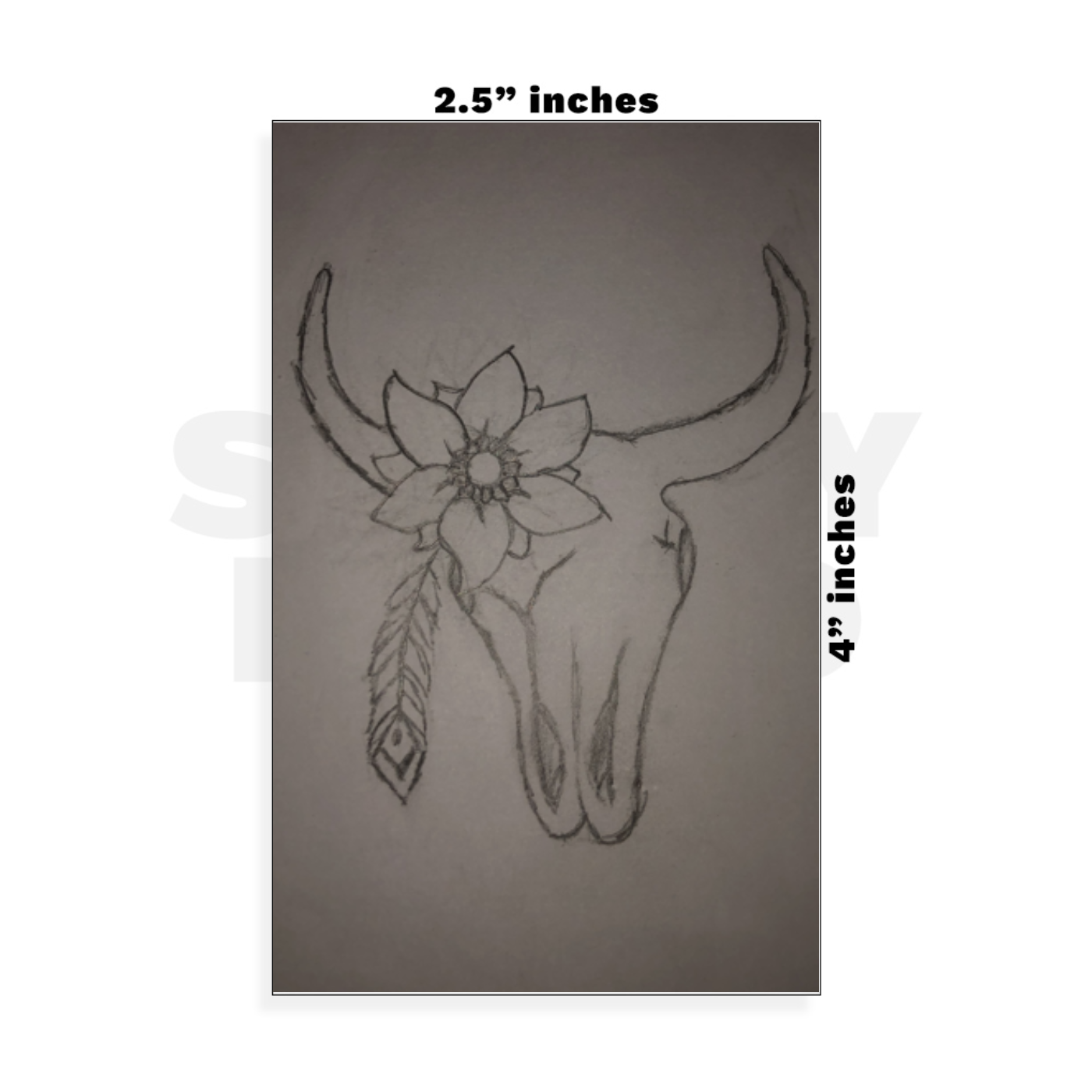 Custom Small - 2.5in x 4in