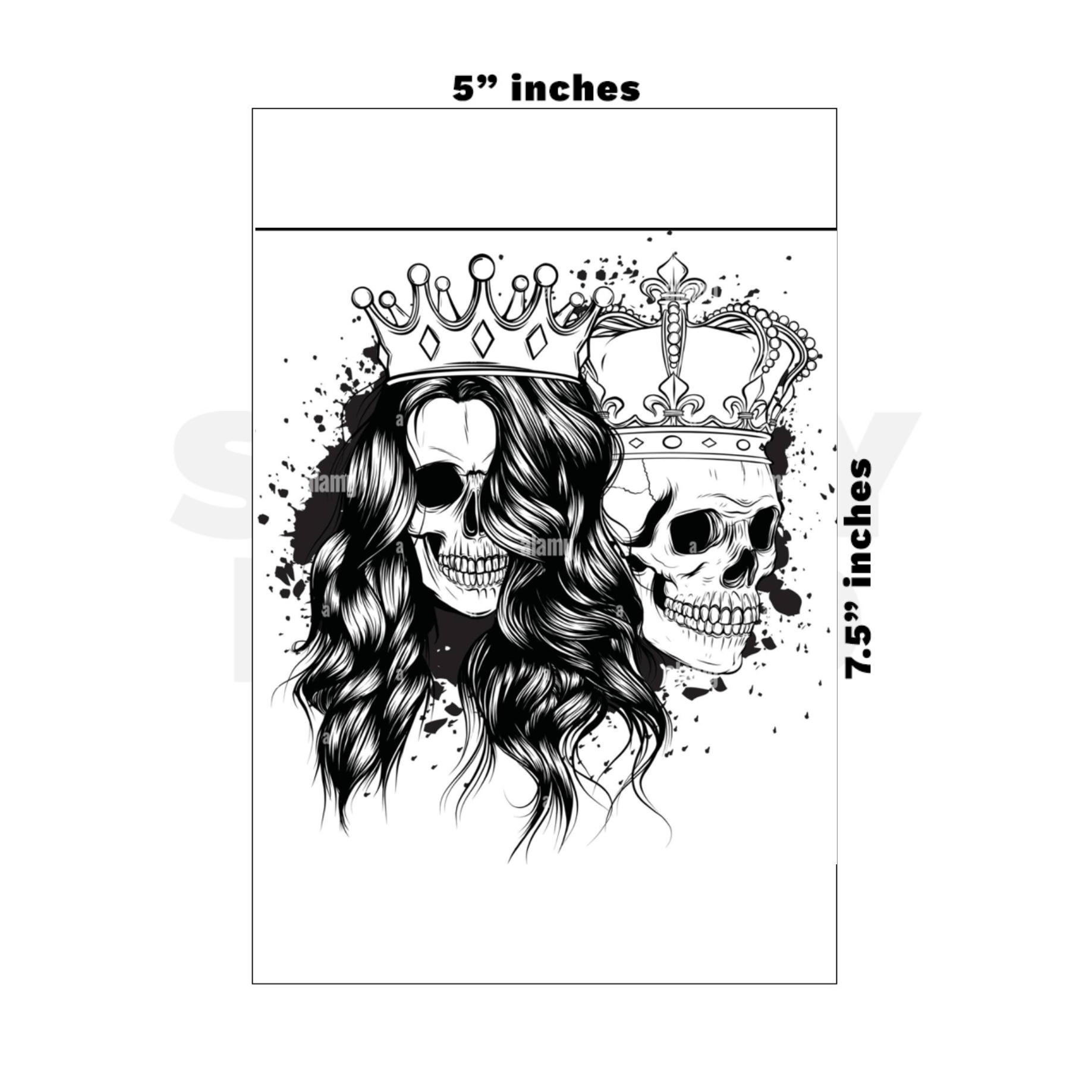 Custom Medium - 5in x 7.5in