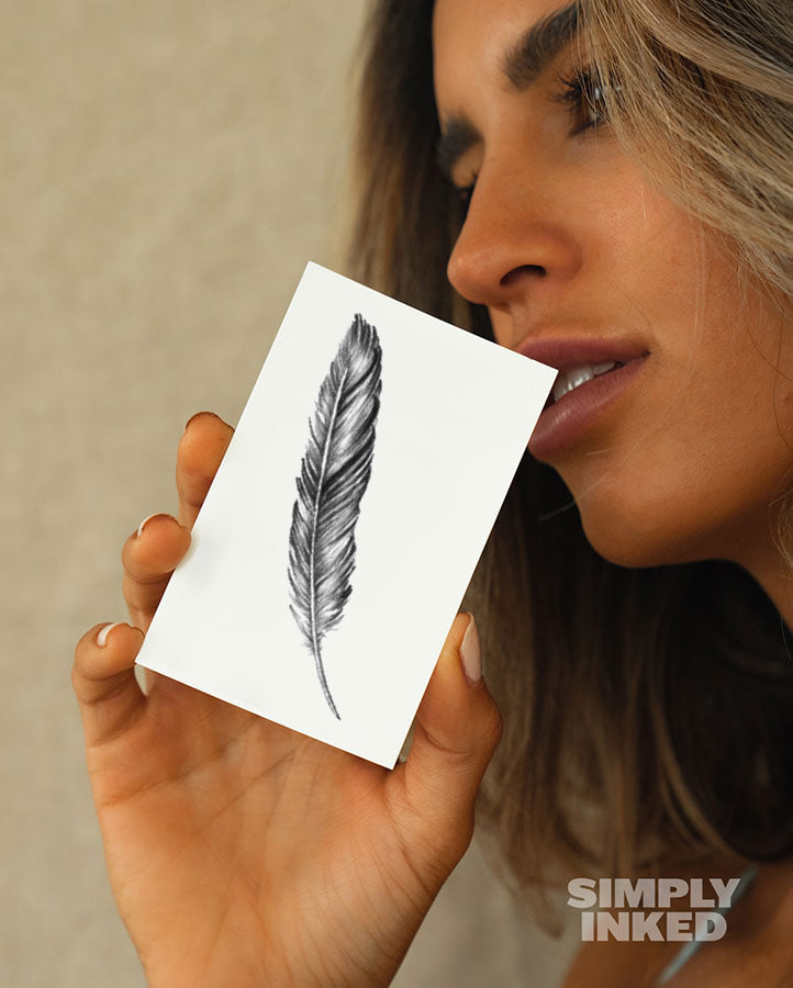 Feather Tattoo Design