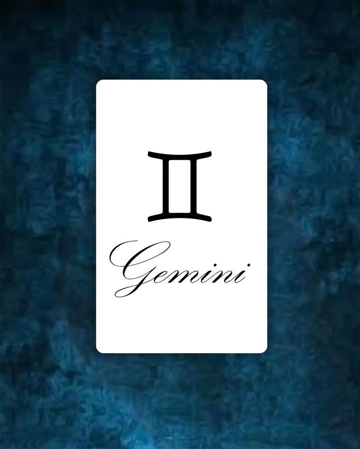 Gemini Astrology Tattoo - Semi Permanent
