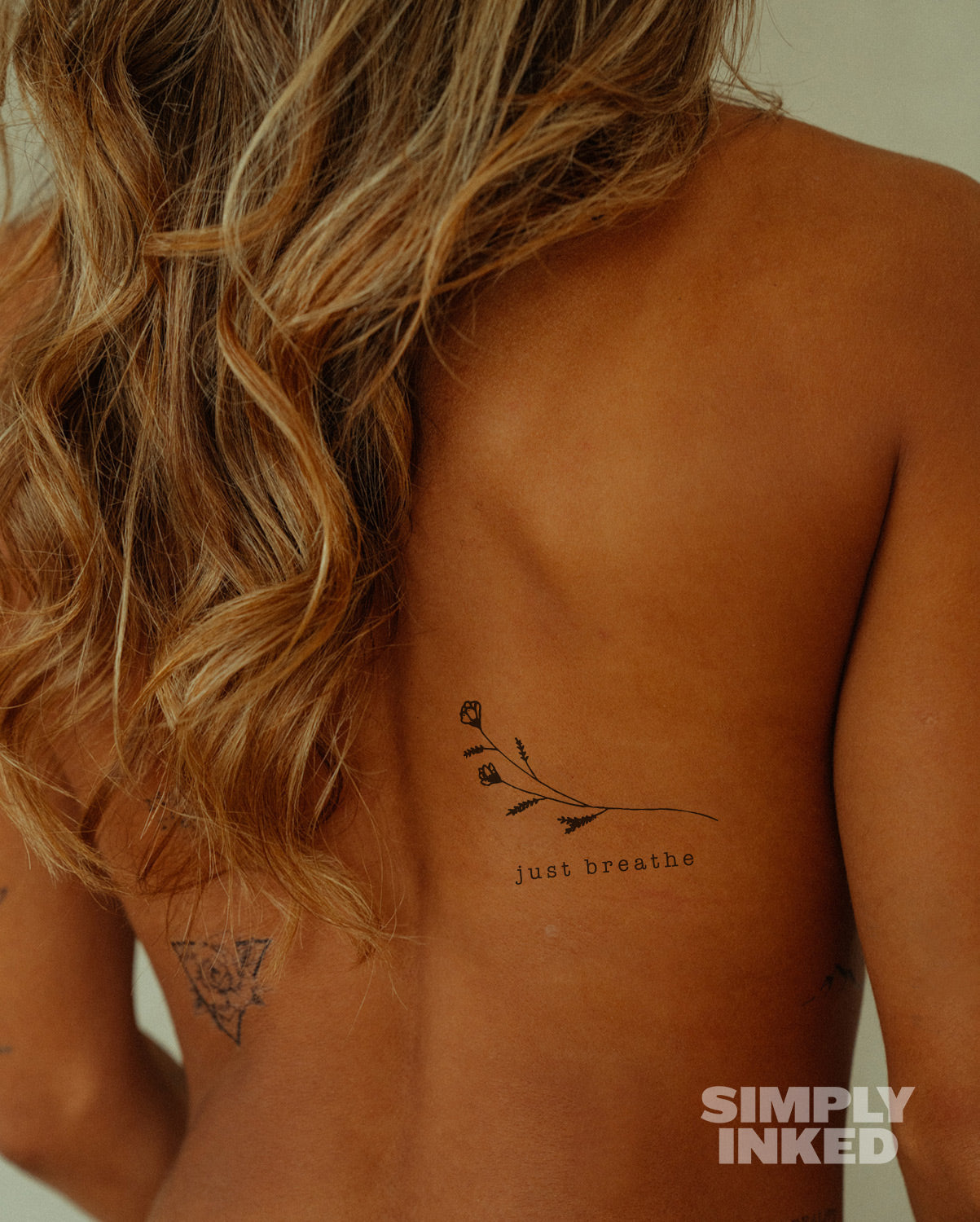NEW Just Breathe Tattoo - Semi Permanent