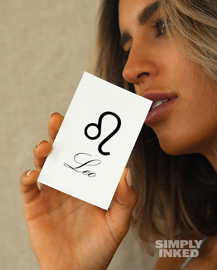 Leo Astrology Tattoo