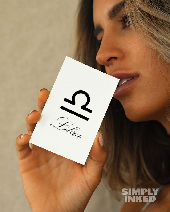 Libra Astrology Tattoo