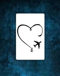 Love of Traveling Tattoo - Semi Permanent