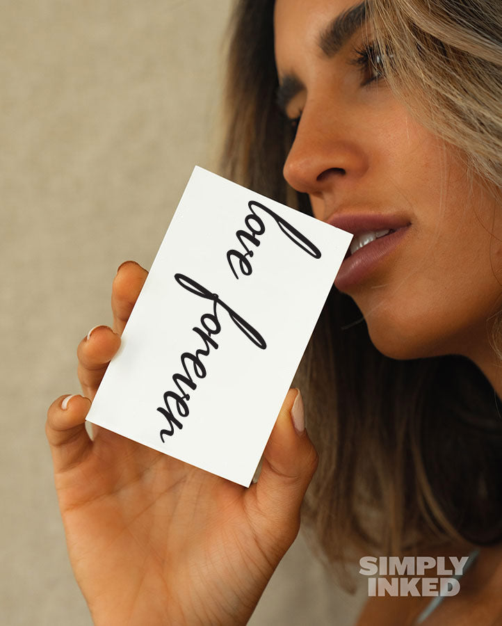 NEW "Love Forever" Tattoo