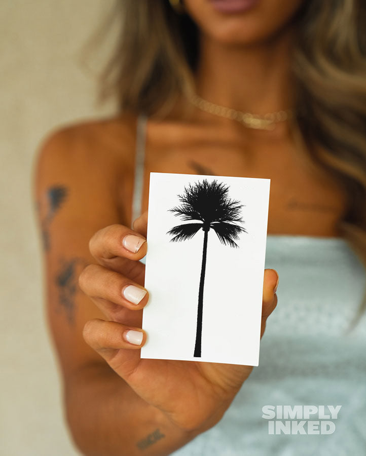 Palm Tree Tattoo