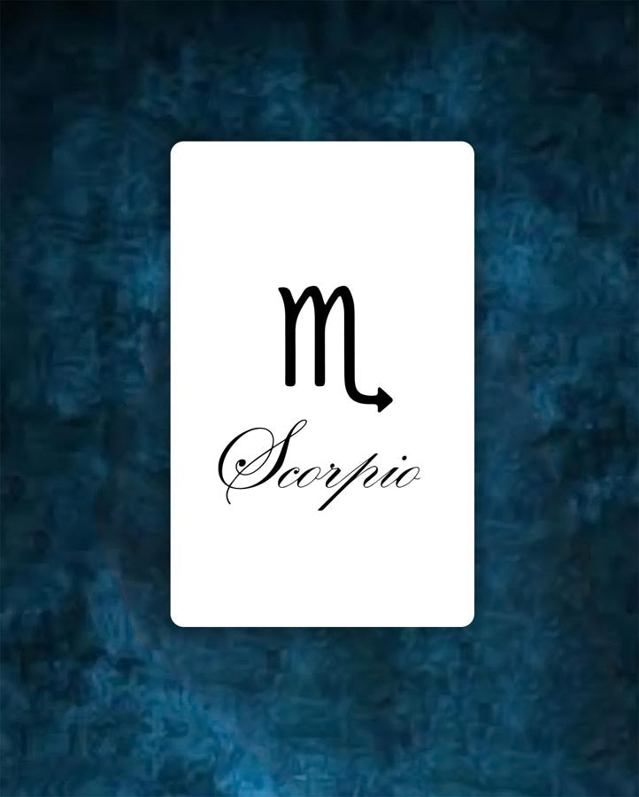 Scorpio Astrology Tattoo - Semi Permanent
