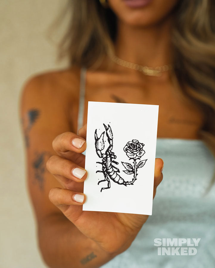Scorpion Tattoo - Semi Permanent