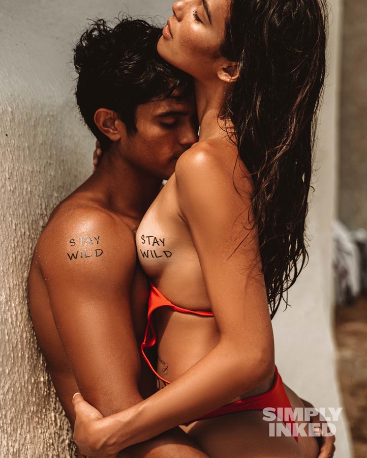 "Stay Wild" Tattoo - Semi Permanent