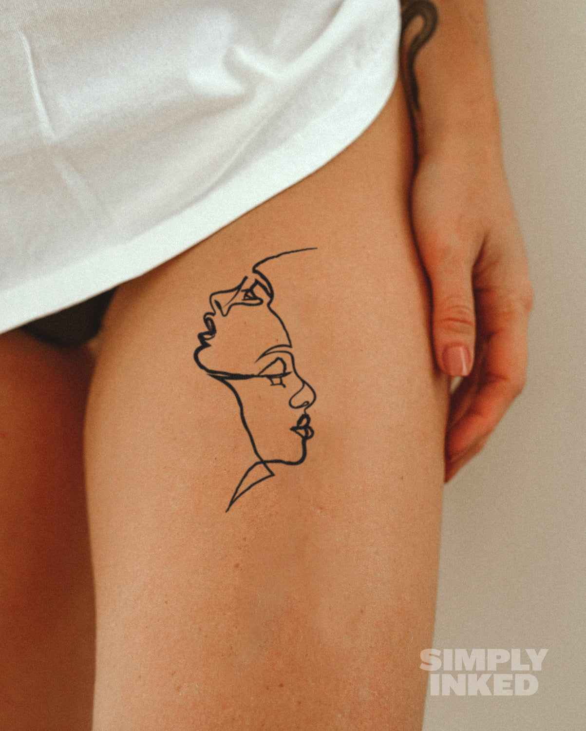 Two Faced Tattoo - Semi Permanent