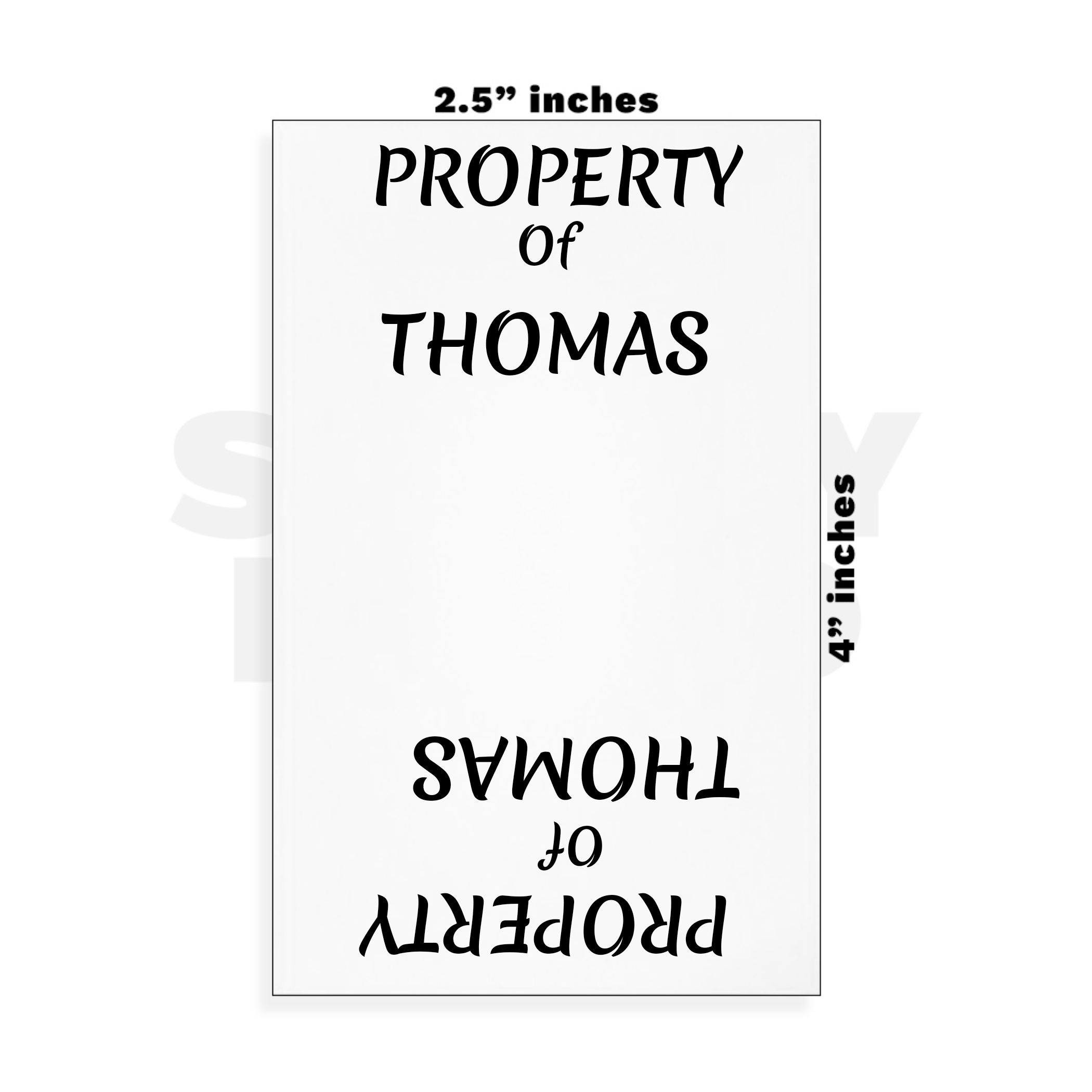 property of thomas