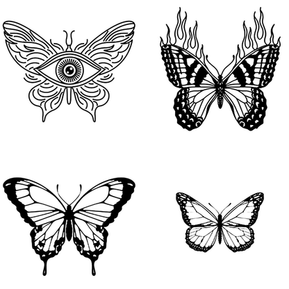 Butterfly Tattoo Pack
