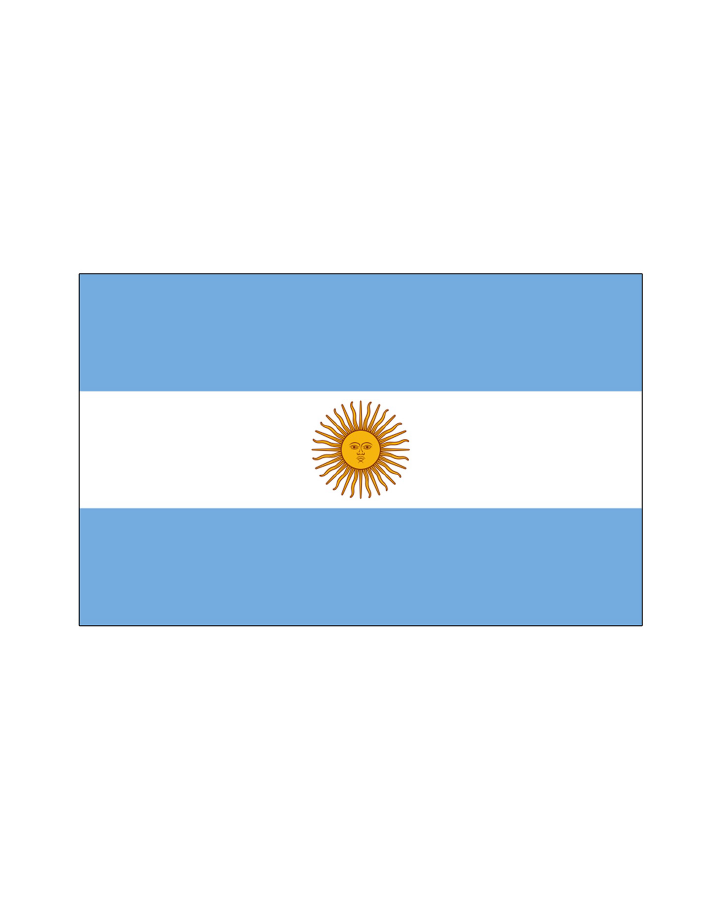 Argentina Flag Tattoo