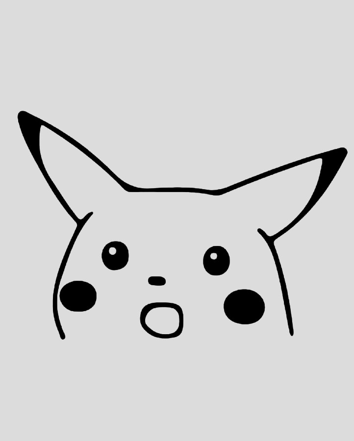 Surprised Pikachu - Semi Permanent