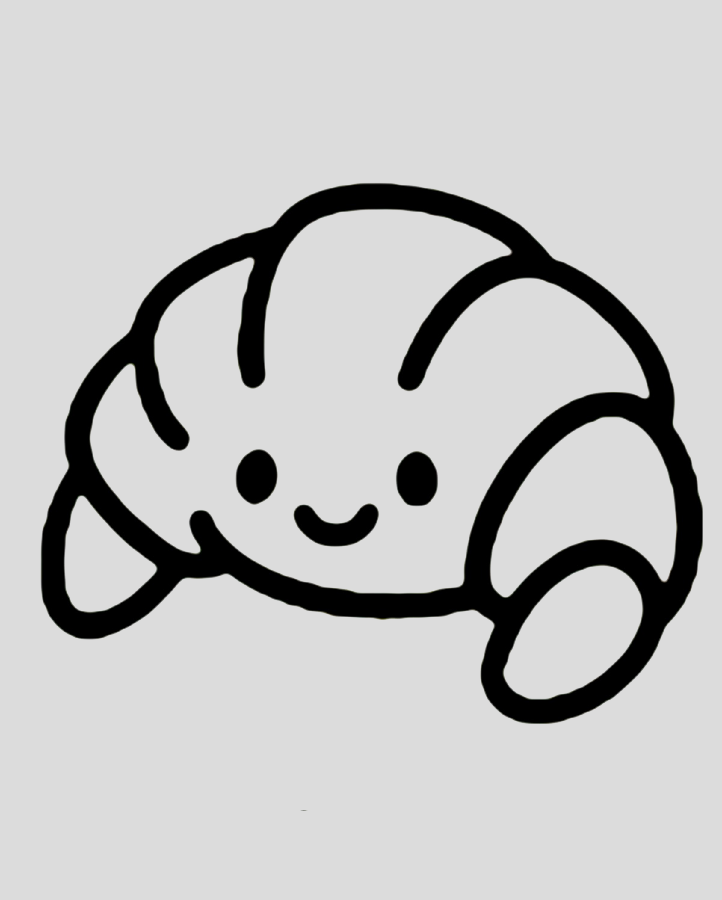 Croissant Tattoo - Semi Permanent