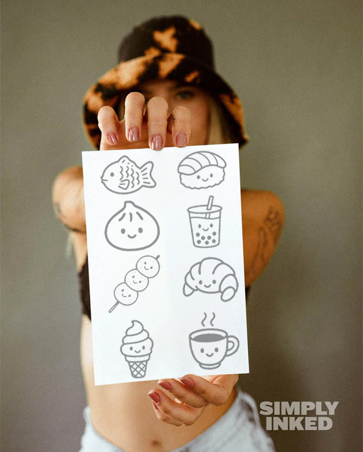 Asian Tattoo Bundle - Semi Permanent