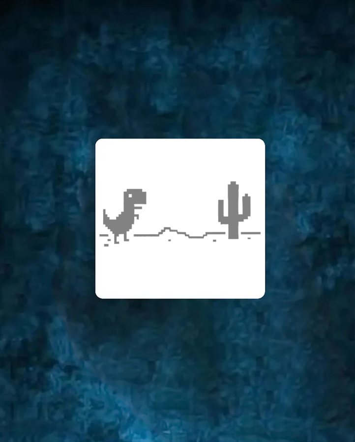 No Internet Dino - Semi Permanent