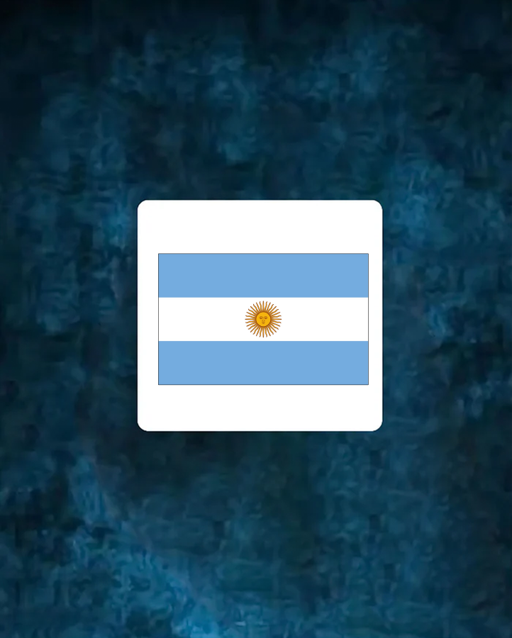 Argentina Flag Tattoo