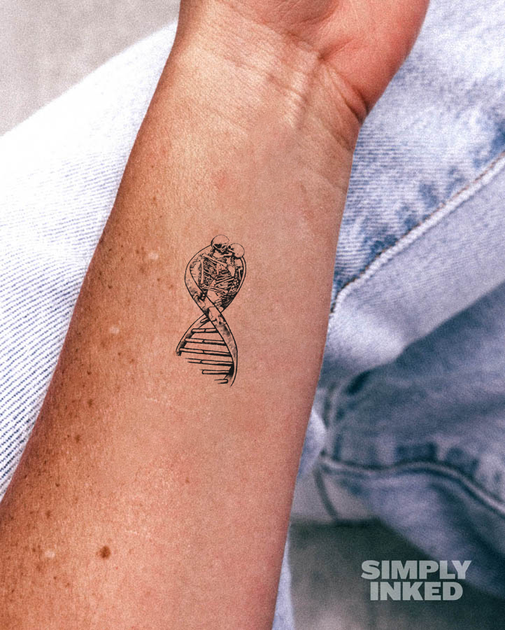 DNA Love Tattoo