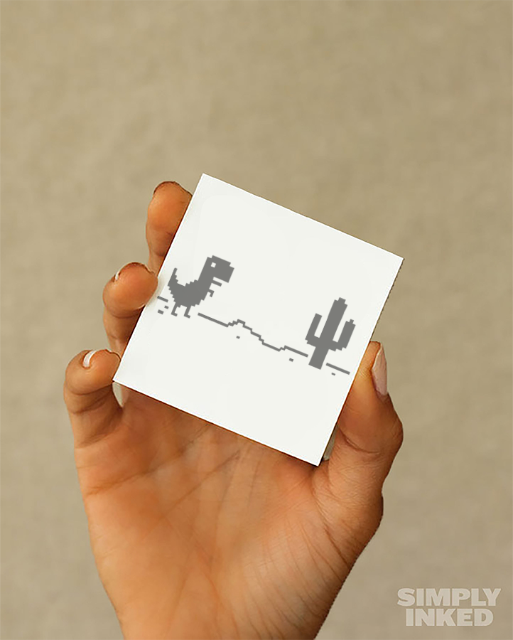 No Internet Dino - Semi Permanent